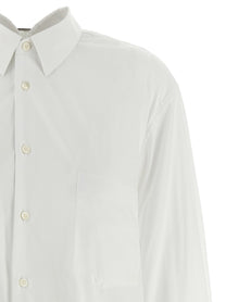 Comme Des Garçons Asymmetric Hem Shirt White