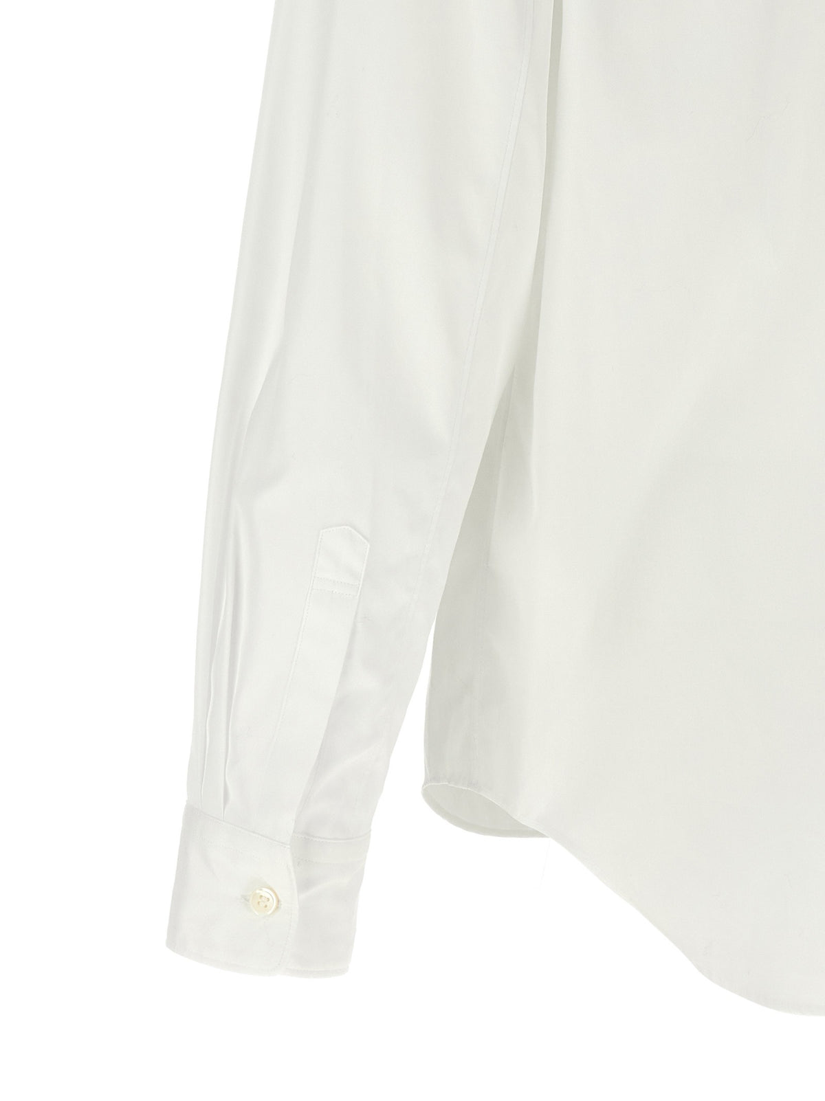 Comme Des Garçons Homme Plus Asymmetric Panel Shirt White, view 4