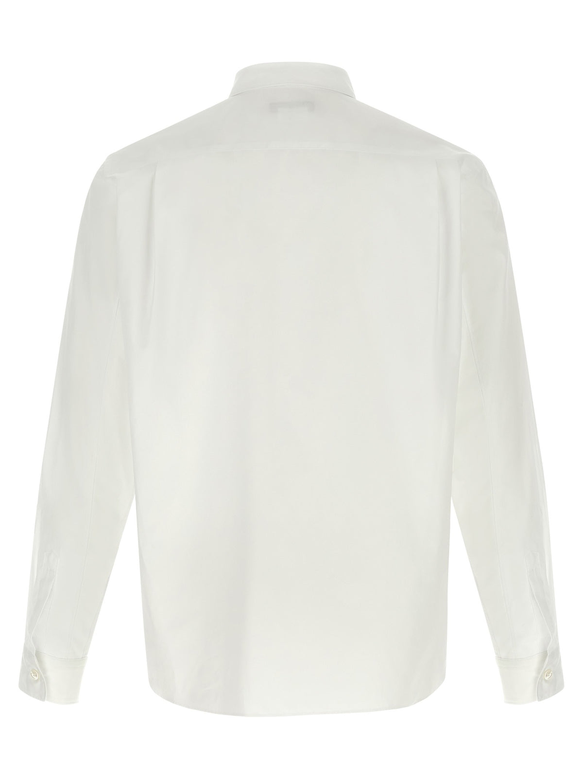 Comme Des Garçons Homme Plus Asymmetric Panel Shirt White