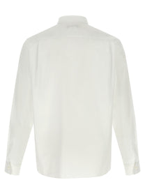 Comme Des Garçons Homme Plus Asymmetric Panel Shirt White