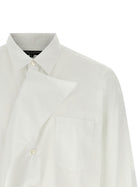 Comme Des Garçons Homme Plus Asymmetric Panel Shirt White, view 3