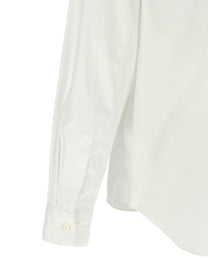 Comme Des Garçons Homme Plus Asymmetric Panel Shirt White