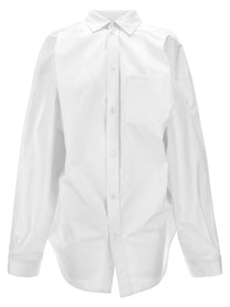 Balenciaga Asymmetric Shirt White