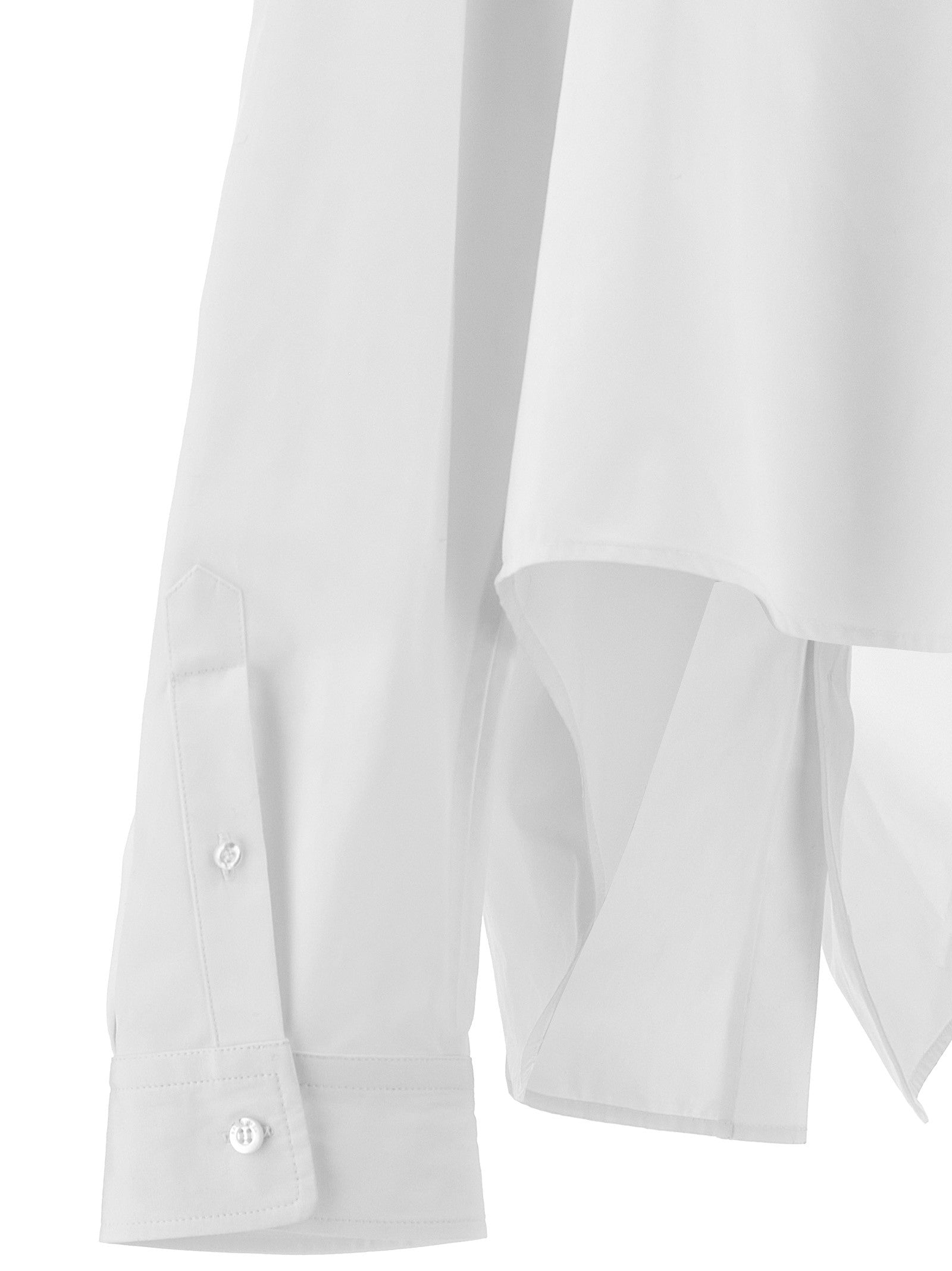 Balenciaga Asymmetric Shirt White