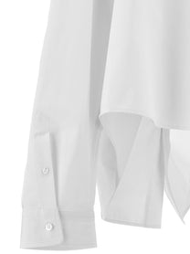 Balenciaga Asymmetric Shirt White