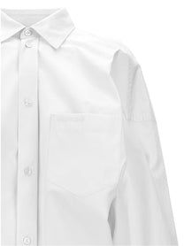 Balenciaga Asymmetric Shirt White