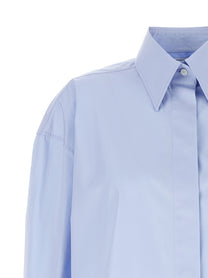 Givenchy Asymmetric Shirt Blue