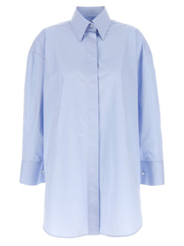 Givenchy Asymmetric Shirt Blue