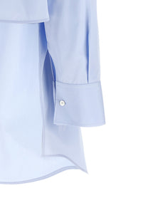 Givenchy Asymmetric Shirt Blue