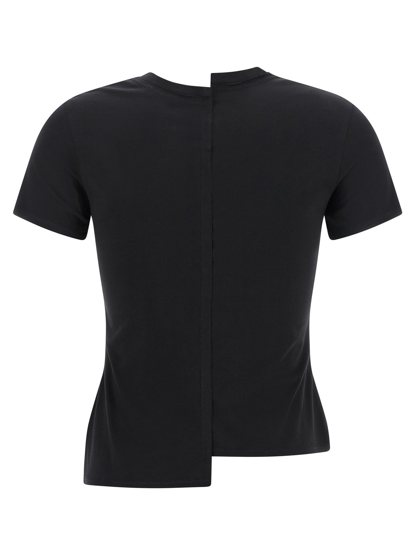 Y-3 Asymmetric Shirt Black