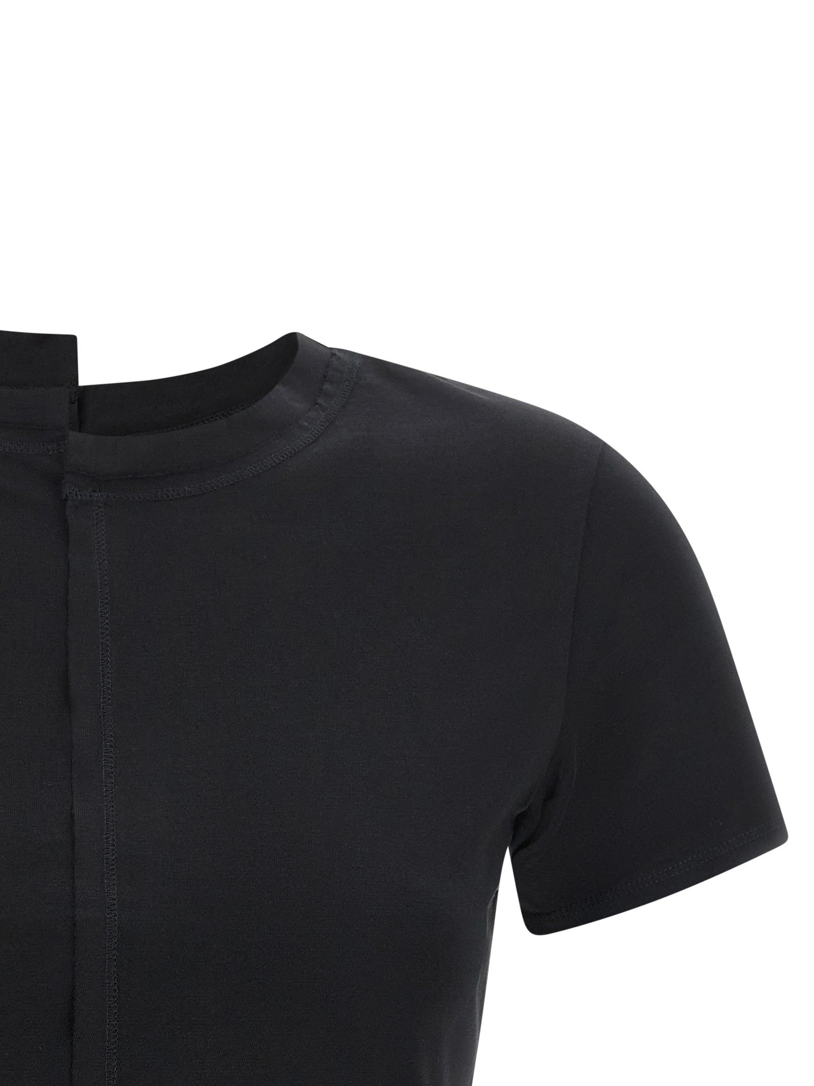 Y-3 Asymmetric Shirt Black