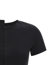 Y-3 Asymmetric Shirt Black
