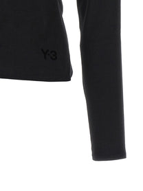 Y-3 Asymmetric Shirt Black