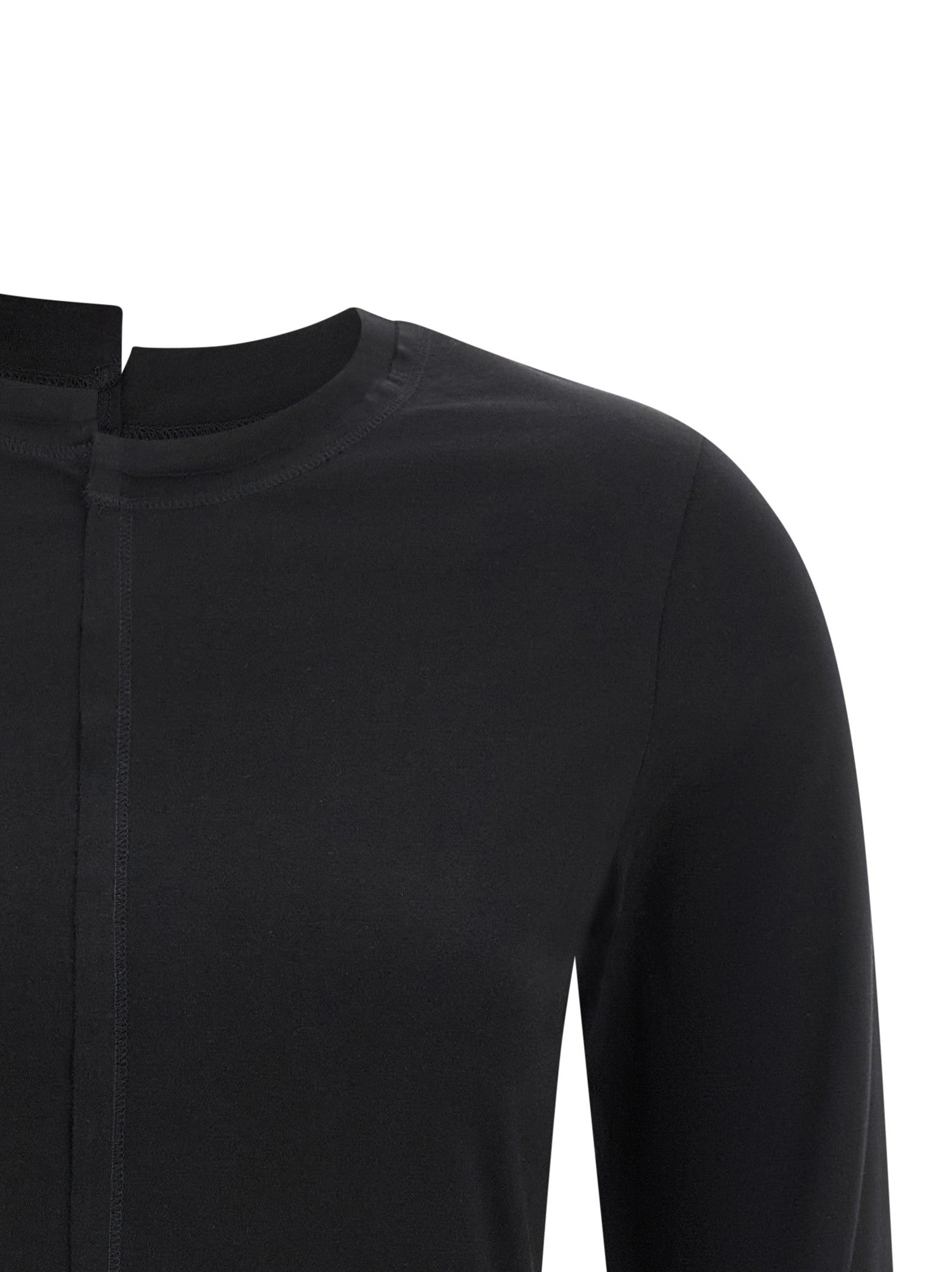 Y-3 Asymmetric Shirt Black