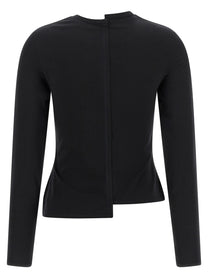 Y-3 Asymmetric Shirt Black