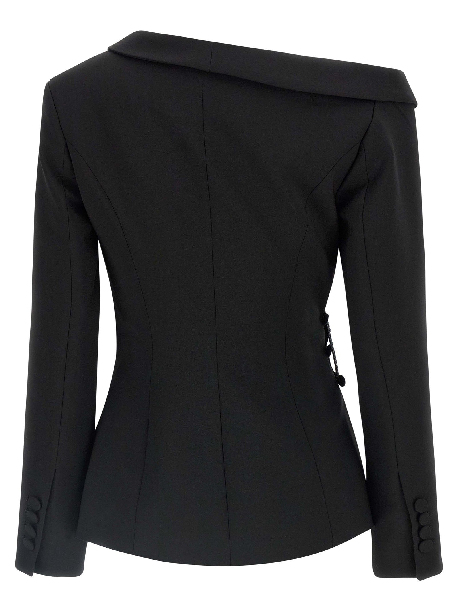 Giuseppe Di Morabito Asymmetrical Blazer Black