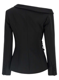 Giuseppe Di Morabito Asymmetrical Blazer Black