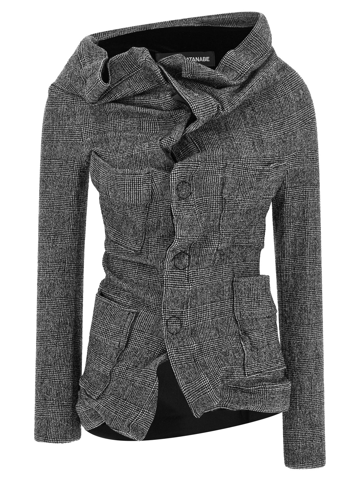 Junya Watanabe Asymmetrical Blazer Grey