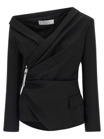 Giuseppe Di Morabito Asymmetrical Blazer Black