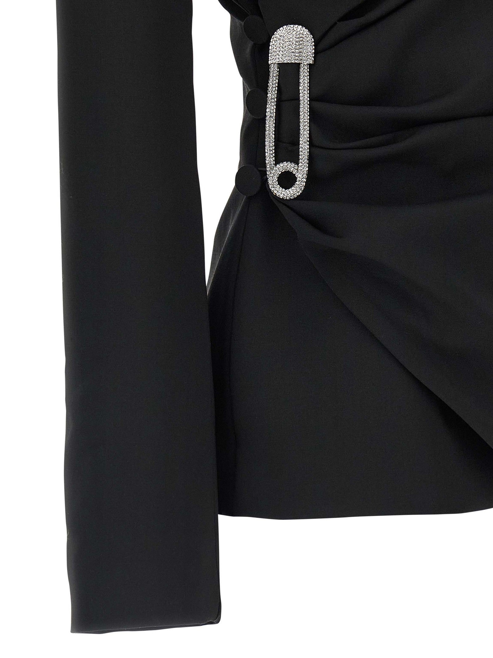 Giuseppe Di Morabito Asymmetrical Blazer Black