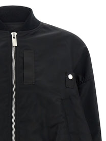 Sacai Asymmetrical Blouson Bottom Black
