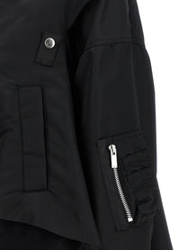 Sacai Asymmetrical Blouson Bottom Black