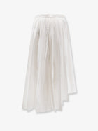 self-portrait Women's Asymmetrical Cotton Skirt White, view 2