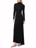 Tom Ford Women's Asymmetrical Evening Dress Black, view 2