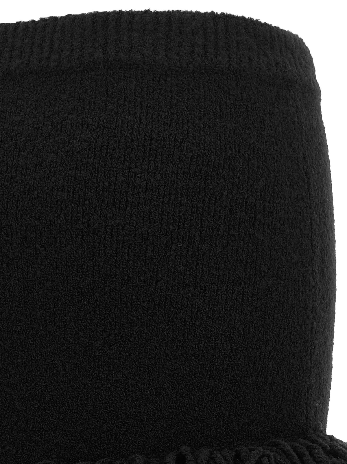 Loewe Asymmetrical Hem Skirt Black