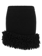 Loewe Asymmetrical Hem Skirt Black