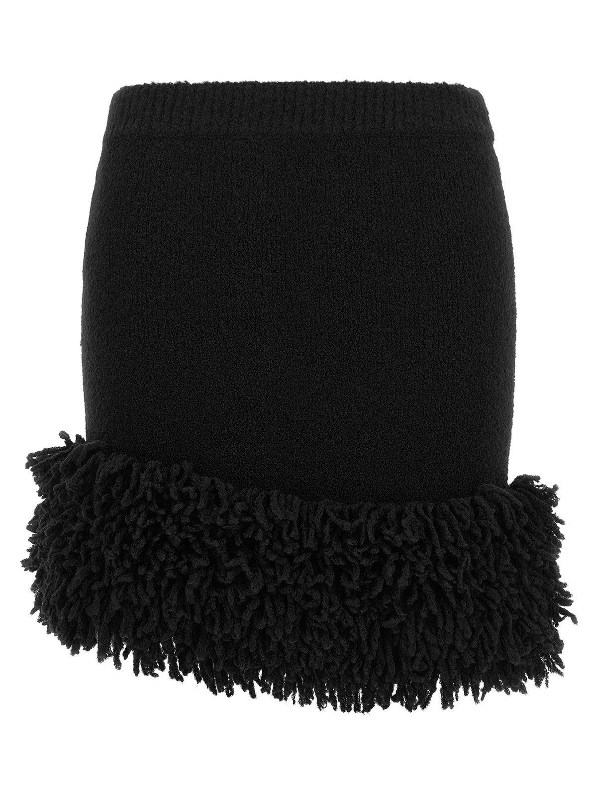 Loewe Asymmetrical Hem Skirt Black