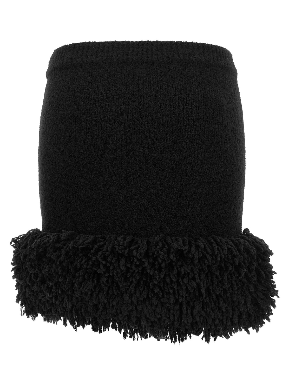 Loewe Asymmetrical Hem Skirt Black