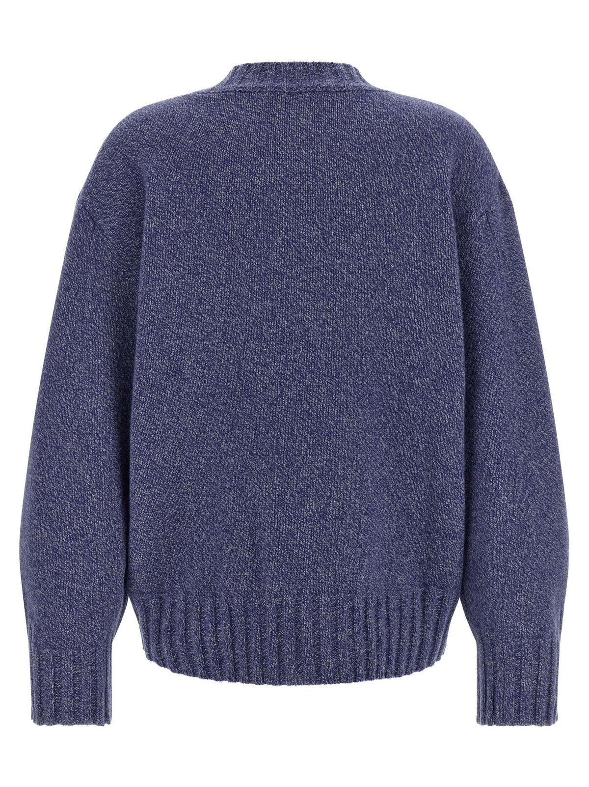 The Attico Asymmetrical Hem Sweater Blue, view 2