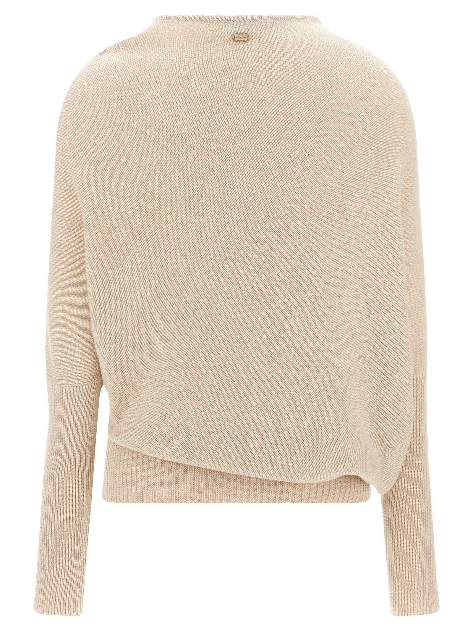 Agnona Asymmetrical Mesh Beige