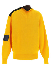 Loewe Asymmetrical Neck Sweater Yellow, view 2