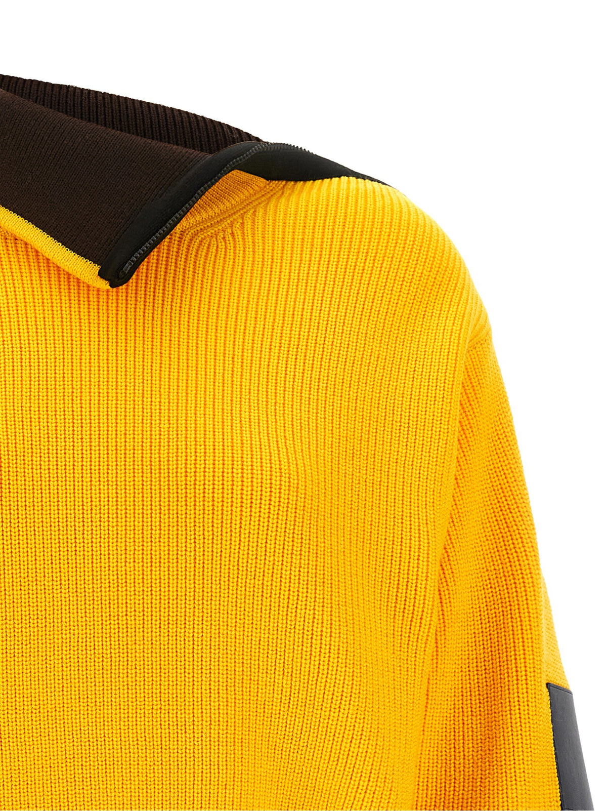 Loewe Asymmetrical Neck Sweater Yellow, view 3