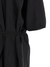 Lemaire Asymmetrical Shirt Dress Dress Black
