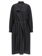 Lemaire Asymmetrical Shirt Dress Grey