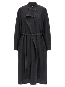 Lemaire Asymmetrical Shirt Dress Grey