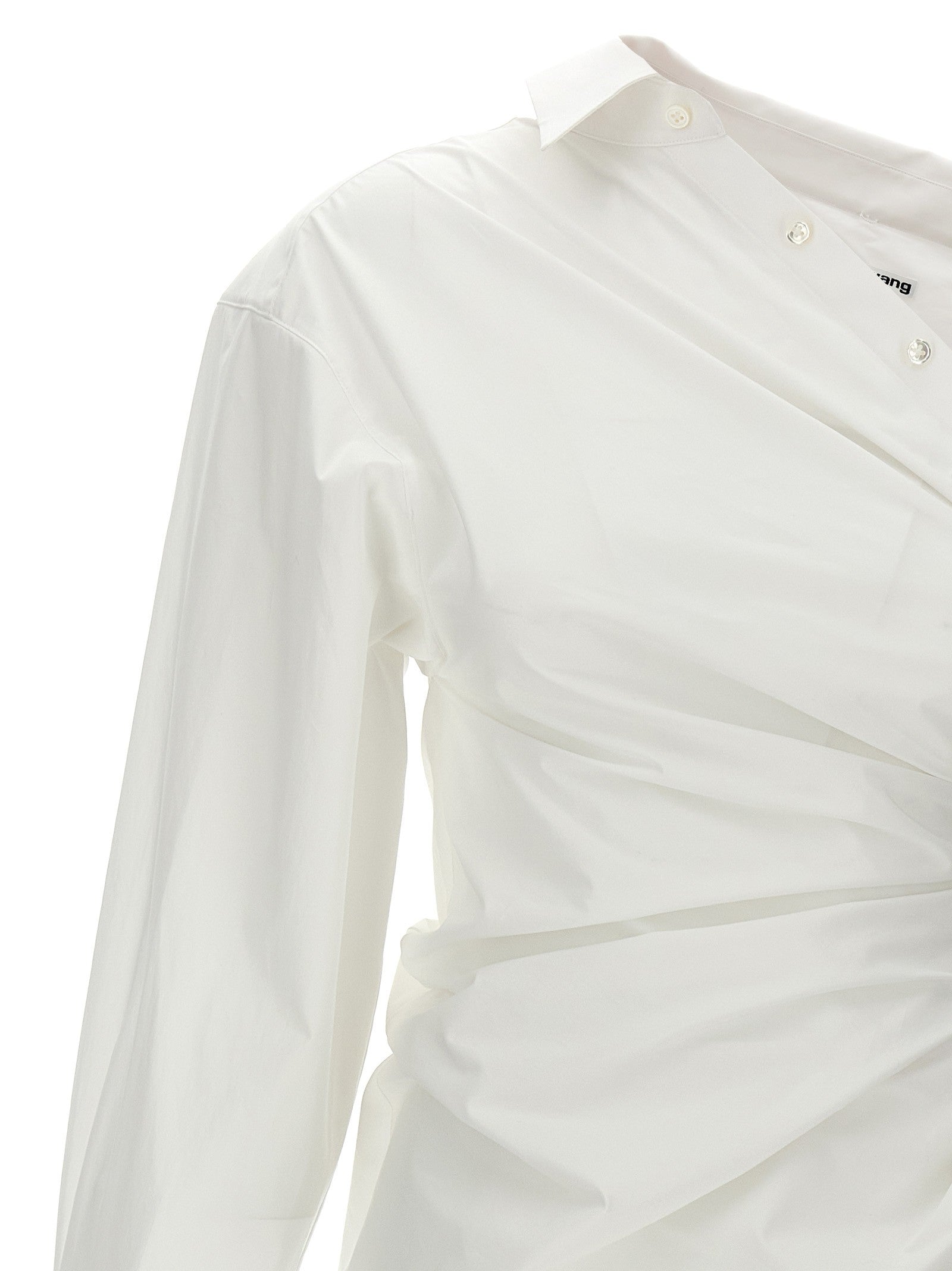 alexanderwang Asymmetrical Shirt Dress White