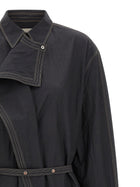 Lemaire Asymmetrical Shirt Dress Grey, view 4