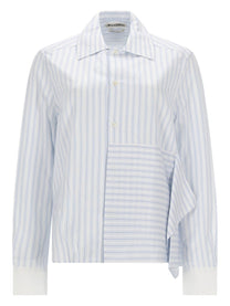 JW Anderson Women's Asymmetrical Shirt Blue