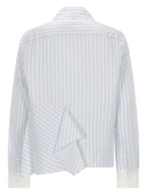 JW Anderson Women's Asymmetrical Shirt Blue