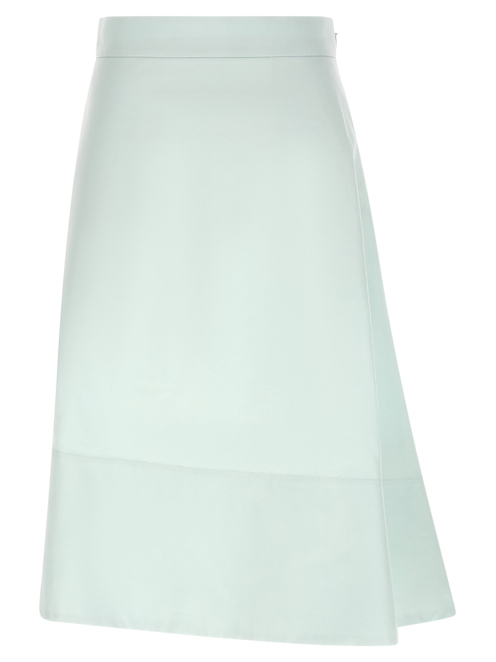 Jil Sander Asymmetrical Skirt Blue
