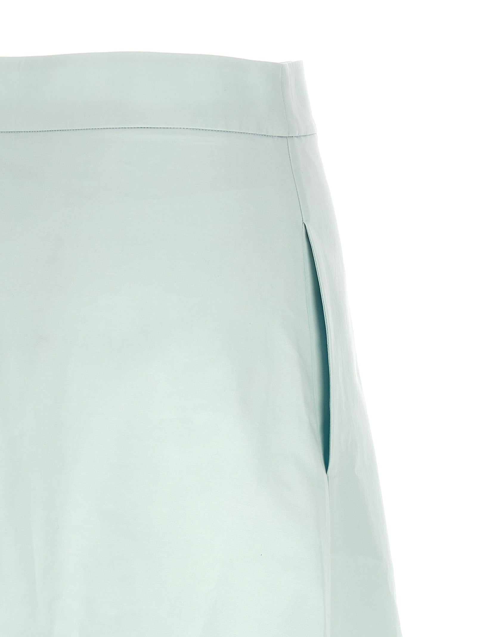 Jil Sander Asymmetrical Skirt Blue