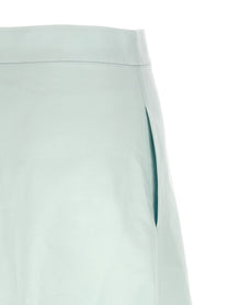 Jil Sander Asymmetrical Skirt Blue