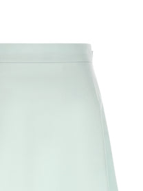 Jil Sander Asymmetrical Skirt Blue