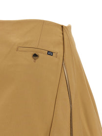 Loewe Asymmetrical Skirt Beige