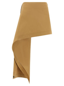 Loewe Asymmetrical Skirt Beige