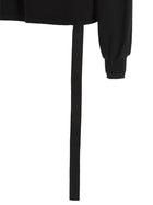 DRKSHDW Asymmetrical Stitching Hoodie Black, view 4